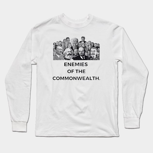 Enemies of The Commonwealth Long Sleeve T-Shirt by MindBoggling